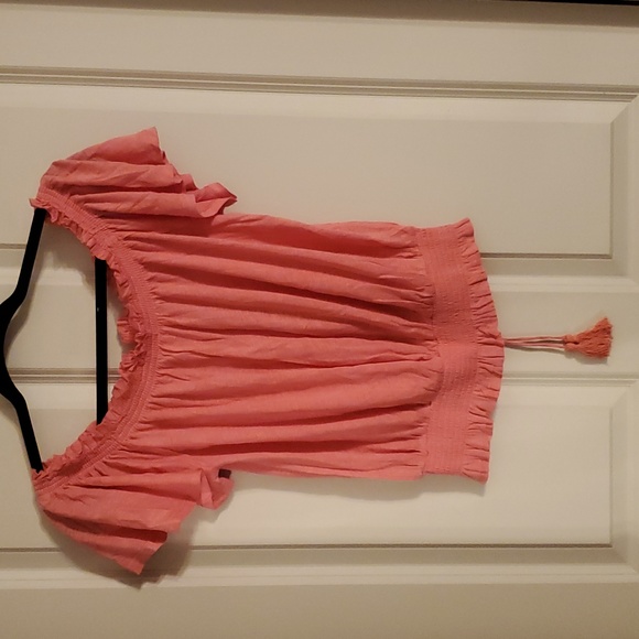 NWT FP Movement by Free People Pink Coral Blouse - Picture 2 of 4